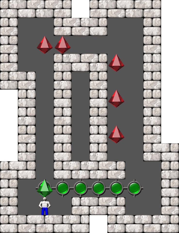 Sokoban David W. Skinner Arranged level 61